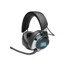 JBL Quantum 800 - Black - Wireless over-ear performance PC gaming headset with Active Noise Cancelling and Bluetooth 5.0 - Hero